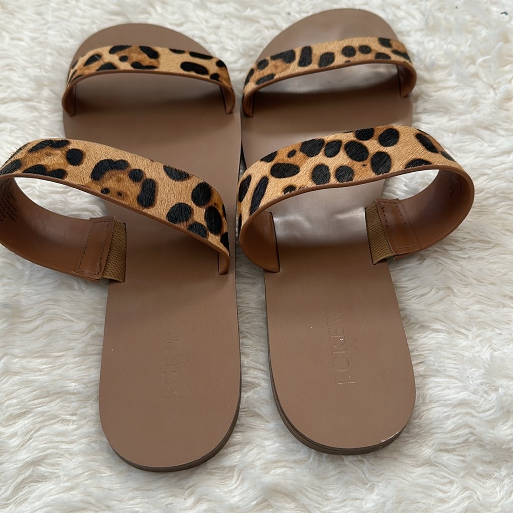 J.Crew Cheetah Print Sandals - Picture 6 of 9